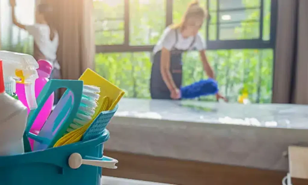 standard cleaning services by a professional cleaner in virginia